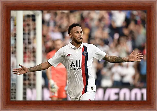 Картина в раме - Неймар. Neymar Картина в раме - Неймар. Neymar