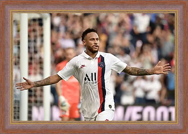 Картина в раме - Неймар. Neymar Картина в раме - Неймар. Neymar
