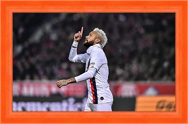 Картина в раме - Неймар. Neymar Картина в раме - Неймар. Neymar