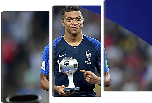 Модульная картина - Килиан Мбаппе. Kylian Mbappé Модульная картина - Килиан Мбаппе. Kylian Mbappé