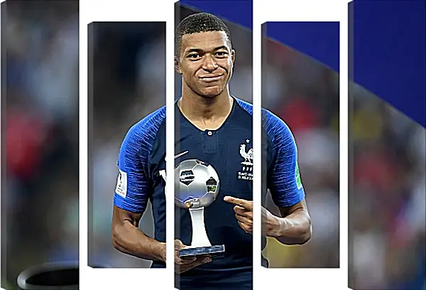 Модульная картина - Килиан Мбаппе. Kylian Mbappé Модульная картина - Килиан Мбаппе. Kylian Mbappé