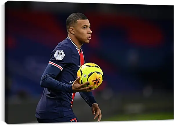 Постер на подрамнике - Килиан Мбаппе. Kylian Mbappé Постер на подрамнике - Килиан Мбаппе. Kylian Mbappé