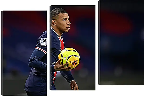 Модульная картина - Килиан Мбаппе. Kylian Mbappé Модульная картина - Килиан Мбаппе. Kylian Mbappé