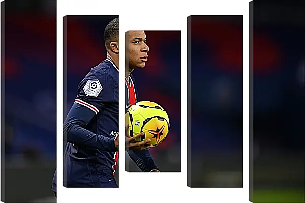 Модульная картина - Килиан Мбаппе. Kylian Mbappé Модульная картина - Килиан Мбаппе. Kylian Mbappé