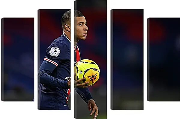 Модульная картина - Килиан Мбаппе. Kylian Mbappé Модульная картина - Килиан Мбаппе. Kylian Mbappé