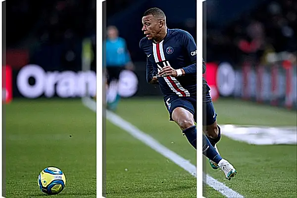 Модульная картина - Килиан Мбаппе. Kylian Mbappé Модульная картина - Килиан Мбаппе. Kylian Mbappé