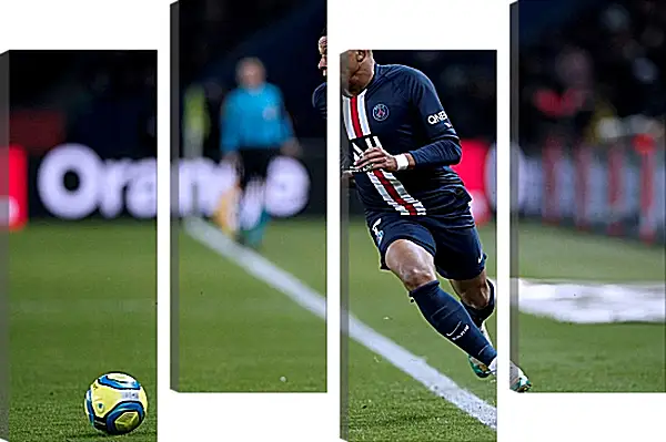 Модульная картина - Килиан Мбаппе. Kylian Mbappé Модульная картина - Килиан Мбаппе. Kylian Mbappé