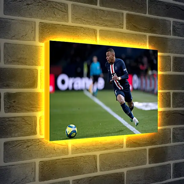 Лайтбокс световая панель - Килиан Мбаппе. Kylian Mbappé Лайтбокс световая панель - Килиан Мбаппе. Kylian Mbappé