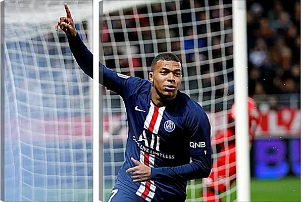 Модульная картина - Килиан Мбаппе. Kylian Mbappé Модульная картина - Килиан Мбаппе. Kylian Mbappé