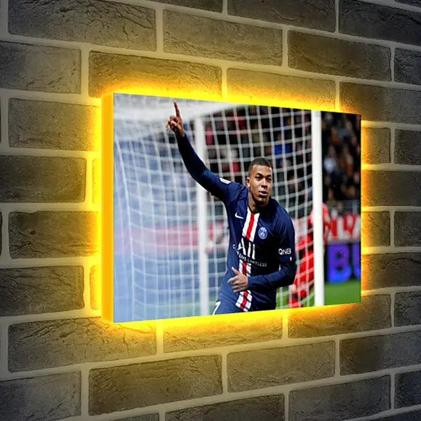 Лайтбокс световая панель - Килиан Мбаппе. Kylian Mbappé Лайтбокс световая панель - Килиан Мбаппе. Kylian Mbappé
