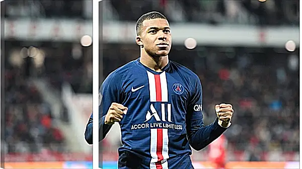 Модульная картина - Килиан Мбаппе. Kylian Mbappé Модульная картина - Килиан Мбаппе. Kylian Mbappé