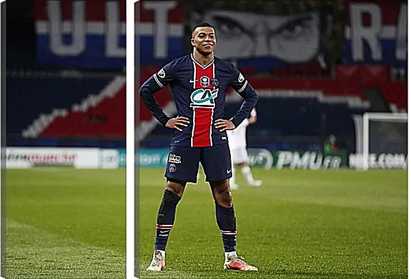Модульная картина - Килиан Мбаппе. Kylian Mbappé Модульная картина - Килиан Мбаппе. Kylian Mbappé