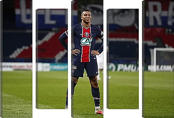 Модульная картина - Килиан Мбаппе. Kylian Mbappé Модульная картина - Килиан Мбаппе. Kylian Mbappé
