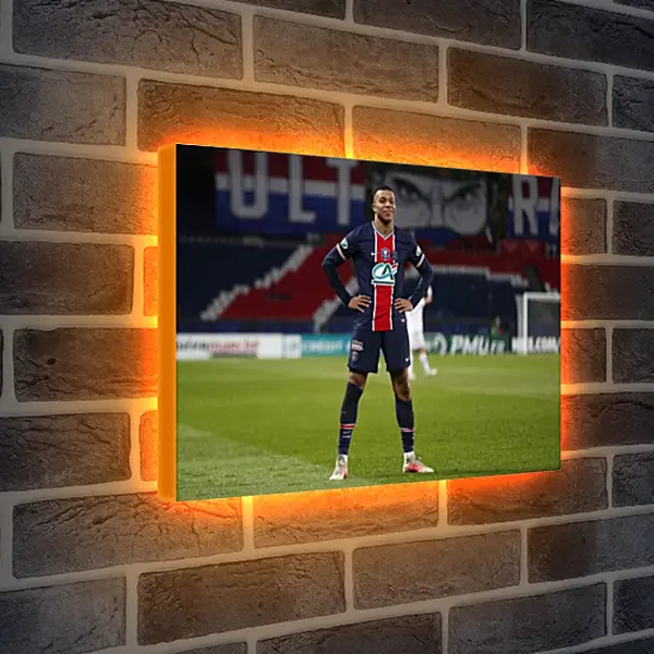 Лайтбокс световая панель - Килиан Мбаппе. Kylian Mbappé Лайтбокс световая панель - Килиан Мбаппе. Kylian Mbappé