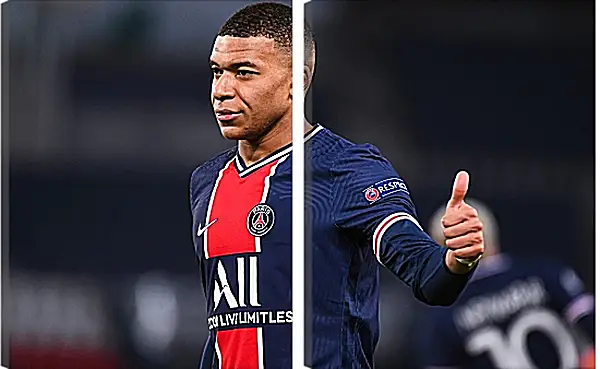 Модульная картина - Килиан Мбаппе. Kylian Mbappé Модульная картина - Килиан Мбаппе. Kylian Mbappé