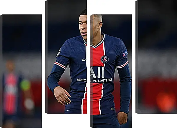 Модульная картина - Килиан Мбаппе. Kylian Mbappé Модульная картина - Килиан Мбаппе. Kylian Mbappé