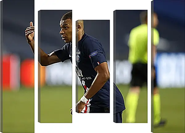 Модульная картина - Килиан Мбаппе. Kylian Mbappé Модульная картина - Килиан Мбаппе. Kylian Mbappé