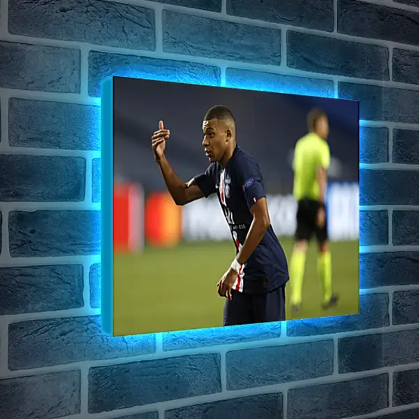 Лайтбокс световая панель - Килиан Мбаппе. Kylian Mbappé Лайтбокс световая панель - Килиан Мбаппе. Kylian Mbappé