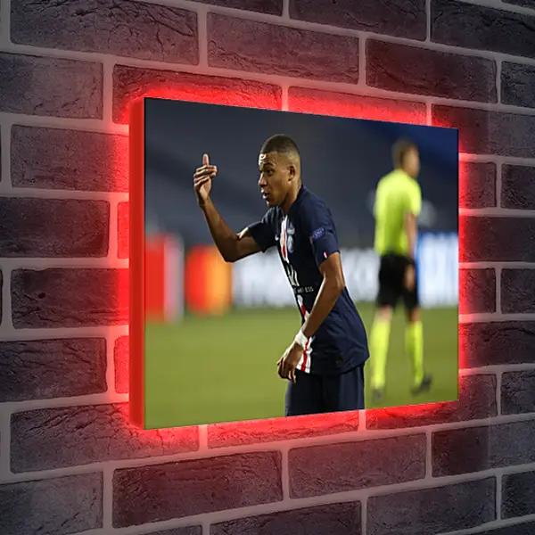 Лайтбокс световая панель - Килиан Мбаппе. Kylian Mbappé Лайтбокс световая панель - Килиан Мбаппе. Kylian Mbappé