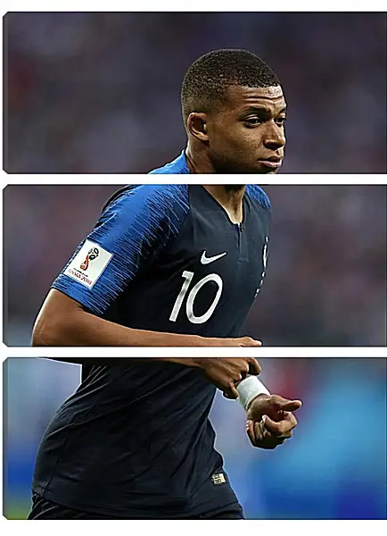 Модульная картина - Килиан Мбаппе. Kylian Mbappé Модульная картина - Килиан Мбаппе. Kylian Mbappé