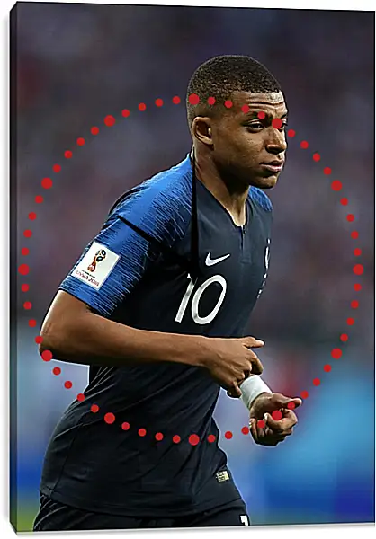 Часы картина - Килиан Мбаппе. Kylian Mbappé Часы картина - Килиан Мбаппе. Kylian Mbappé