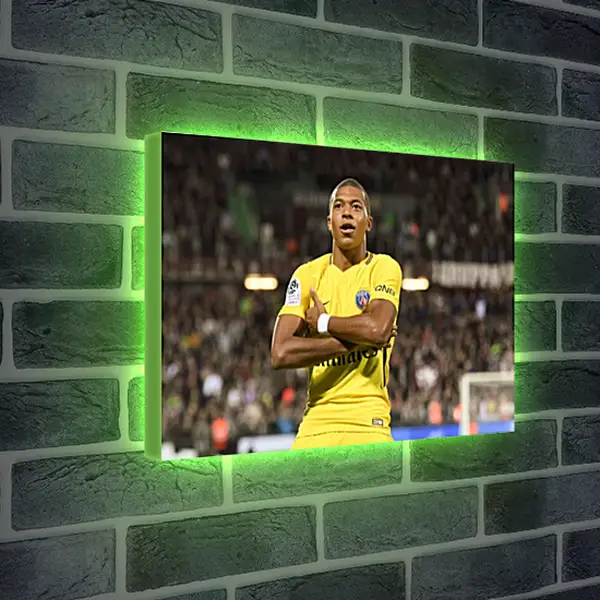 Лайтбокс световая панель - Килиан Мбаппе. Kylian Mbappé Лайтбокс световая панель - Килиан Мбаппе. Kylian Mbappé