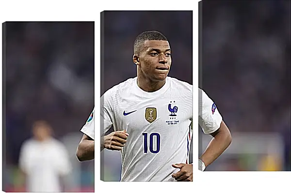 Модульная картина - Килиан Мбаппе. Kylian Mbappé Модульная картина - Килиан Мбаппе. Kylian Mbappé