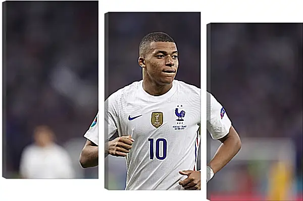 Модульная картина - Килиан Мбаппе. Kylian Mbappé Модульная картина - Килиан Мбаппе. Kylian Mbappé