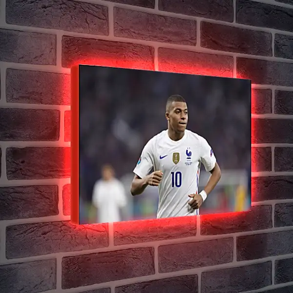 Лайтбокс световая панель - Килиан Мбаппе. Kylian Mbappé Лайтбокс световая панель - Килиан Мбаппе. Kylian Mbappé