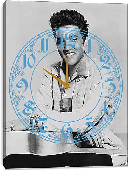 Часы картина - Элвис Пресли. Elvis Presley Часы картина - Элвис Пресли. Elvis Presley
