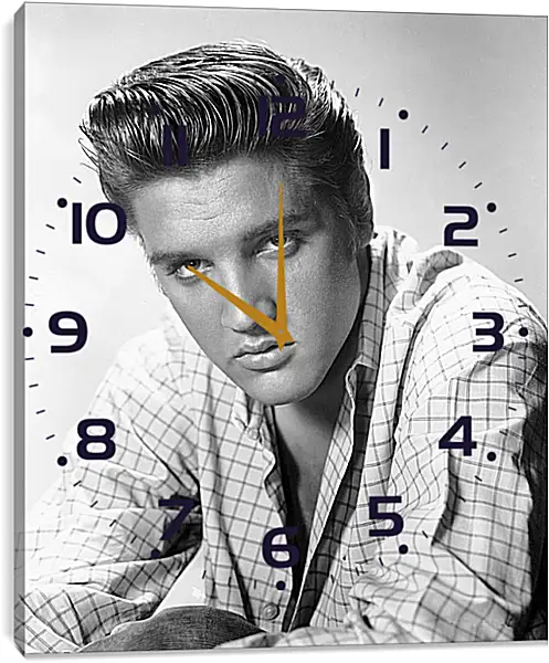 Часы картина - Элвис Пресли. Elvis Presley Часы картина - Элвис Пресли. Elvis Presley