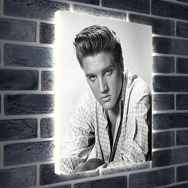 Лайтбокс световая панель - Элвис Пресли. Elvis Presley Лайтбокс световая панель - Элвис Пресли. Elvis Presley