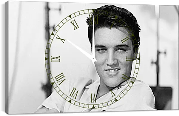 Часы картина - Элвис Пресли. Elvis Presley Часы картина - Элвис Пресли. Elvis Presley