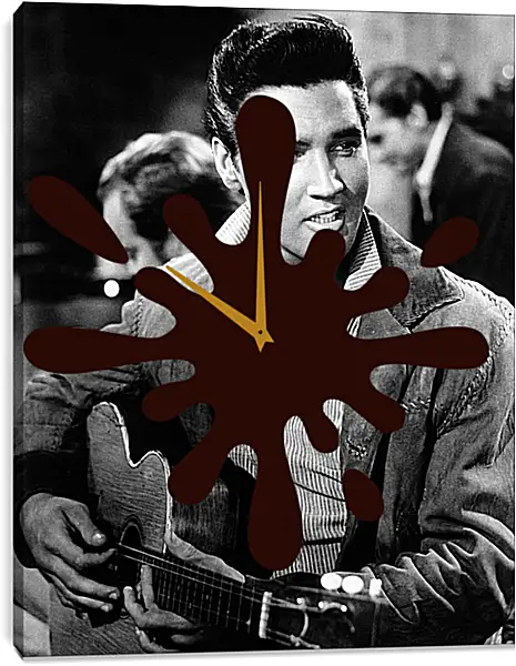 Часы картина - Элвис Пресли. Elvis Presley Часы картина - Элвис Пресли. Elvis Presley