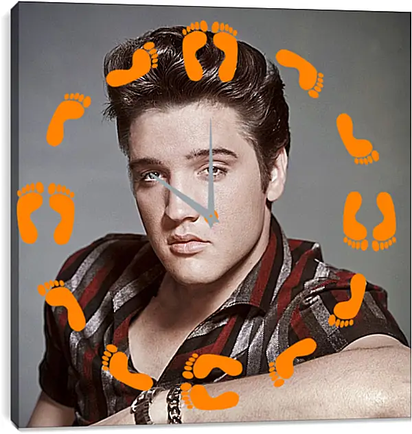 Часы картина - Элвис Пресли. Elvis Presley Часы картина - Элвис Пресли. Elvis Presley
