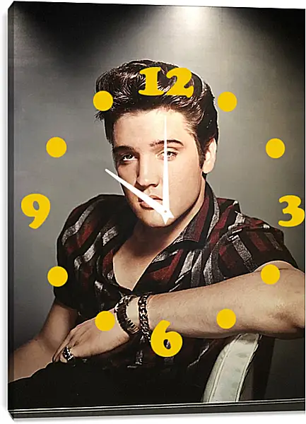 Часы картина - Элвис Пресли. Elvis Presley Часы картина - Элвис Пресли. Elvis Presley