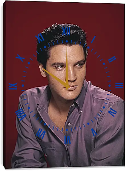 Часы картина - Элвис Пресли. Elvis Presley Часы картина - Элвис Пресли. Elvis Presley