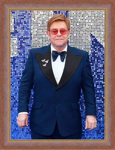 Картина в раме - Элтон Джон. Elton John Картина в раме - Элтон Джон. Elton John