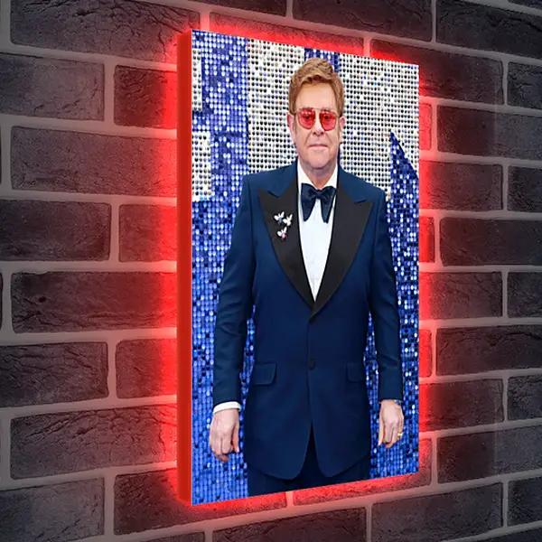 Лайтбокс световая панель - Элтон Джон. Elton John Лайтбокс световая панель - Элтон Джон. Elton John
