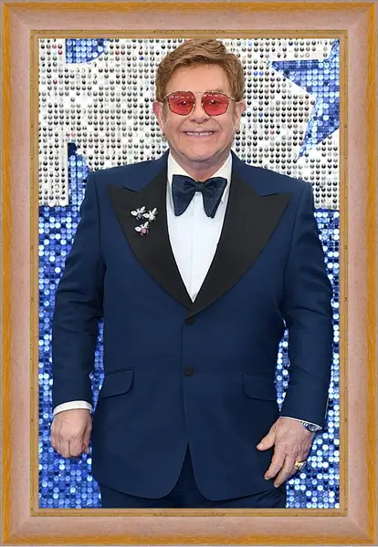 Картина в раме - Элтон Джон. Elton John Картина в раме - Элтон Джон. Elton John