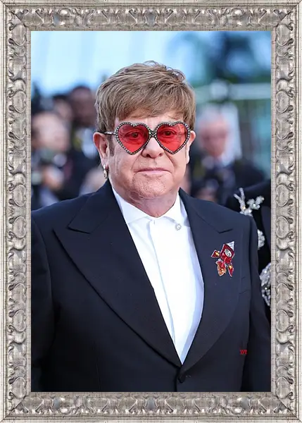 Картина в раме - Элтон Джон. Elton John Картина в раме - Элтон Джон. Elton John