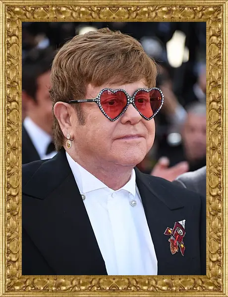 Картина в раме - Элтон Джон. Elton John Картина в раме - Элтон Джон. Elton John