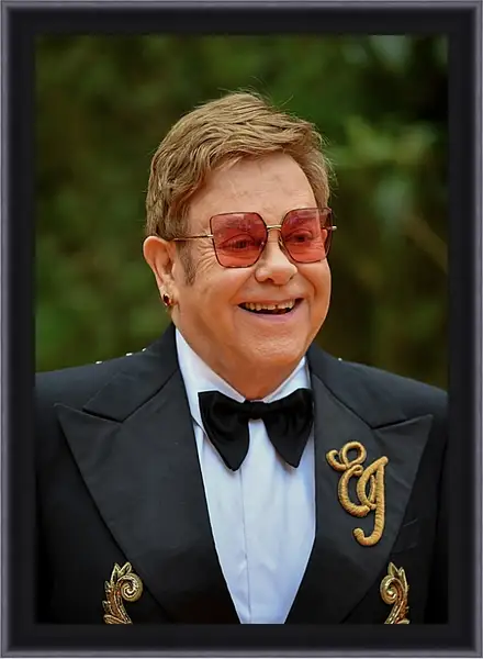 Картина в раме - Элтон Джон. Elton John Картина в раме - Элтон Джон. Elton John