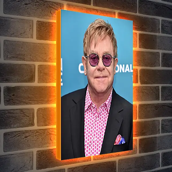 Лайтбокс световая панель - Элтон Джон. Elton John Лайтбокс световая панель - Элтон Джон. Elton John