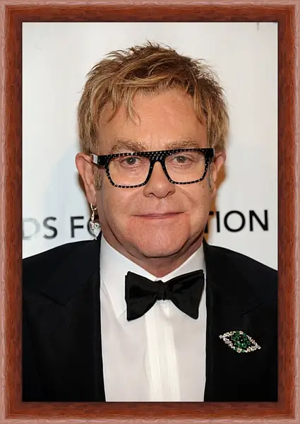 Картина в раме - Элтон Джон. Elton John Картина в раме - Элтон Джон. Elton John