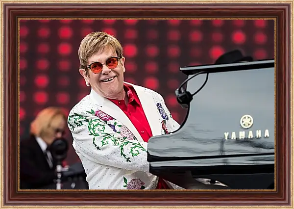 Картина в раме - Элтон Джон. Elton John Картина в раме - Элтон Джон. Elton John