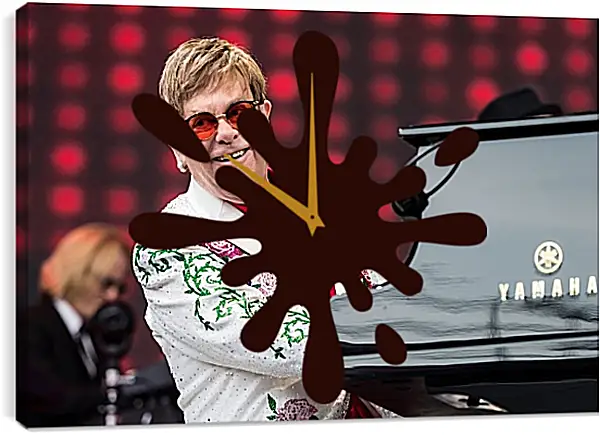 Часы картина - Элтон Джон. Elton John Часы картина - Элтон Джон. Elton John