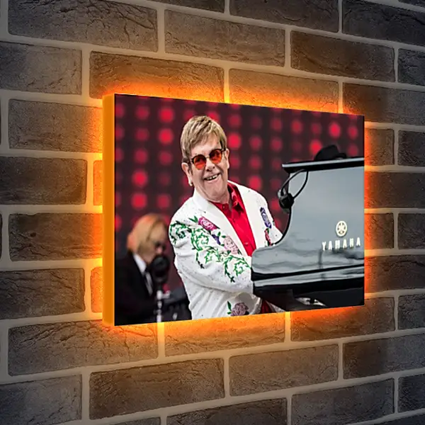 Лайтбокс световая панель - Элтон Джон. Elton John Лайтбокс световая панель - Элтон Джон. Elton John