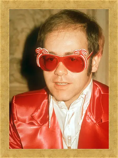 Картина в раме - Элтон Джон. Elton John Картина в раме - Элтон Джон. Elton John