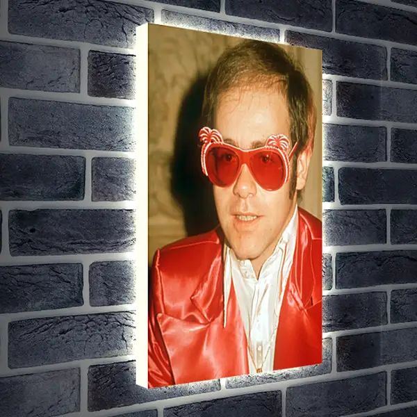 Лайтбокс световая панель - Элтон Джон. Elton John Лайтбокс световая панель - Элтон Джон. Elton John